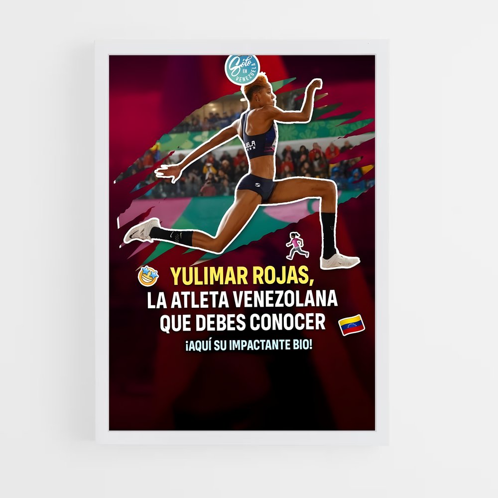 Poster Latamo en Course – affiche Athlétisme (vue 3)